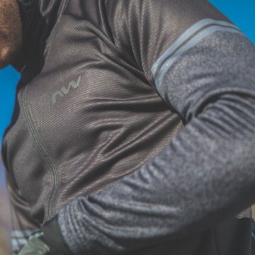 Northwave jacheta ciclism pentru iarna - Extreme - negru-galben-fluo