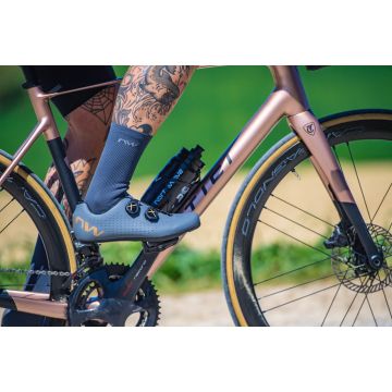 Northwave - sosete ciclism extreme pro socks - albastru inchis gri deschis