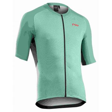 Northwave - tricou ciclism cu maneca scurta Force Evo - albastru verde surf