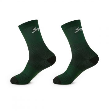 Spiuk - Set sosete ciclism medii ANATOMIC medium long 2 socks pack - verde