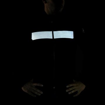 Castelli - jacheta ciclism iarna pentru barbati Raddoppia 3 jacket - Negru gri Reflex