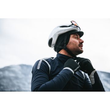 Castelli - Jacheta ciclism vreme rece sau iarna, Alpha Ultimate Insulated jacket - verde inchis militar kaki