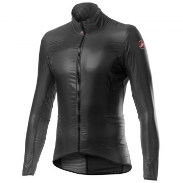 Castelli - jacheta ciclism vreme rece sau vant Aria Shell jacket - gri antracit