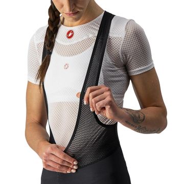 Castelli - pantaloni lungi ciclism cu bretele femei vreme rece si vant Polare 3 Bibtights - negru
