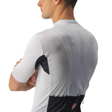 Castelli - tricou pentru ciclism cu maneca scurta Superleggera 2 Jersey - alb negru