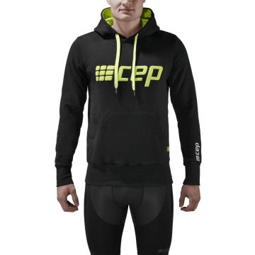 CEP - Hanorac sport barbati Brand Hoody - negru verde lime
