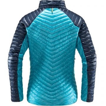 Haglofs - Jacheta vreme rece femei L.I.M Mimic - albastru deschis maui albastru inchis montan
