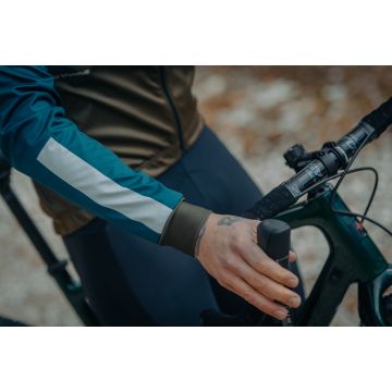 Northwave - jacheta ciclism pentru barbati iarna sau vreme rece Blade Light jacket - gri inchis negru galben fluo