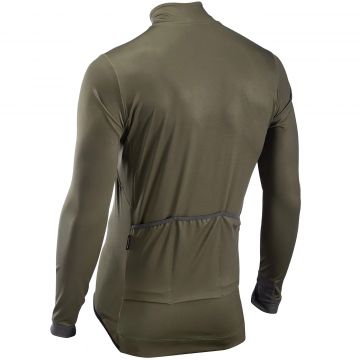 Northwave - jacheta ciclism pentru barbati ploaie sau vreme rece Extreme H2O 2 - verde inchis padure