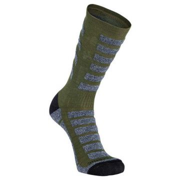 Northwave - sosete ciclism iarnă Husky Ceramic - verde army albastru negru