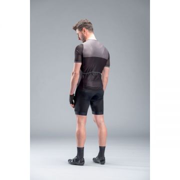Northwave - Tricou ciclism maneca scurta pentru barbati Storm Air jersey - gri inchis gri deschis rosu