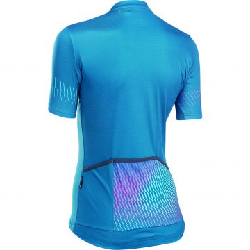 Northwave - tricou ciclism maneca scurta pentru femei Origin wmn jersey - albastru deschis irizat