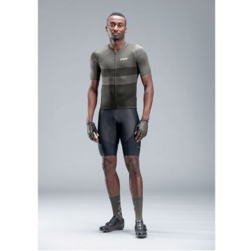 Northwave - Tricou ciclism pentru barbati maneca scurta Blade Air - verde padure negru
