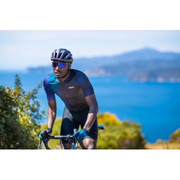 Northwave - tricou ciclism pentru barbati maneca scurta blade jersey - negru gri închis