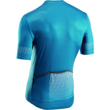 Northwave - tricou ciclism pentru barbati maneca scurta origin jersey - albastru intens alb