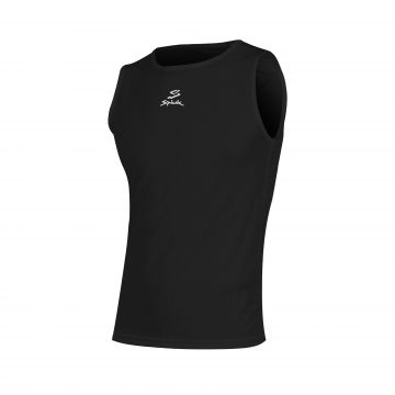 Spiuk - Bluza ciclism fara maneci ANATOMICAL FIT SL base layer - negru