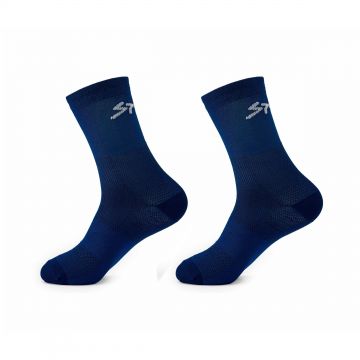 Spiuk - Set sosete ciclism medii ANATOMIC medium long 2 socks pack - bleumarin