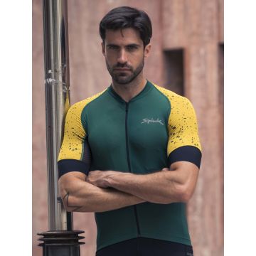 Spiuk - Tricou ciclism maneca scurta Helios SS jersey - verde galben