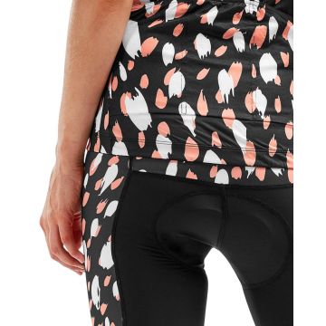 2XU - Tricou pentru ciclism pentru femei - Aero Cycle Jersey - negru multicolor