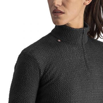 Castelli - bluza de corp ciclism pentru femei vreme rece maneca lunga Cold Days W 2nd Layer - negru