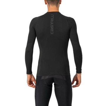 Castelli bluza de corp cu maneca lunga Core Seamless Base Layer LS - negru
