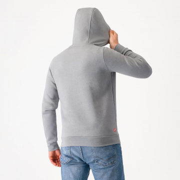 Castelli - hanorac - Classico Hoodie - gri