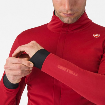 Castelli - jacheta ciclism 4-14 gr C - Salto -  Rosu Pro