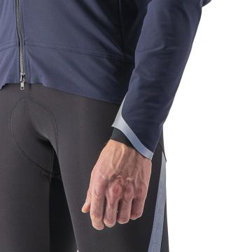 Castelli - Jacheta ciclism vreme rece sau iarna, Alpha Ultimate Insulated jacket - albastru navy gri