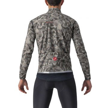 Castelli - Jacheta ciclism vreme rece si vant, Perfetto RoS Unlimited - gri nichel gri inchis