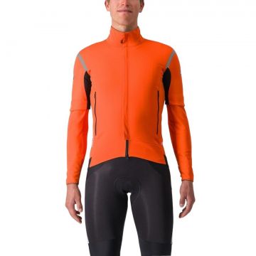Castelli - jacheta iarna 4-16 gr C - Perfetto RoS Convertible - portocaliu