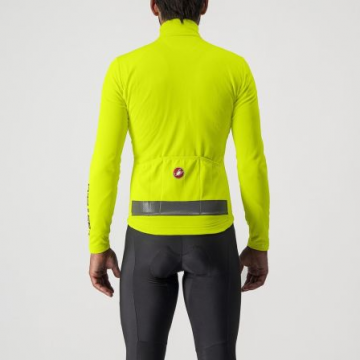 Castelli - tricou maneca lunga 14-20 gr C - Puro 3 FZ - galben fluo | reflex