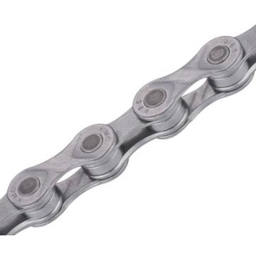 Lant KMC E8 EPT, 8 Viteze, 133 Zale, Ebike, Argintiu