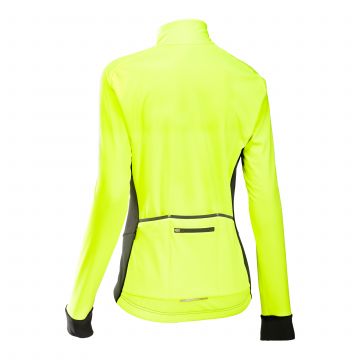 Northwave jacheta ciclism iarna Reload SP pentru femei (Selective Protection) - negru galben fluo