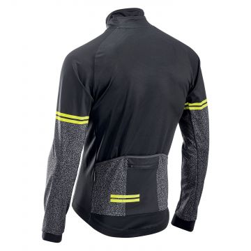 Northwave jacheta ciclism pentru iarna - Extreme - negru-galben-fluo