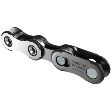 Shimano - lant Bicicleta 12 viteze XTR CN-M9100 - Quick Link, 126 zale - argintiu