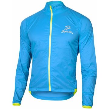 Spiuk - Jacheta ciclism WINDPROOF JACKET ANATOMIC MAN - albastru - L