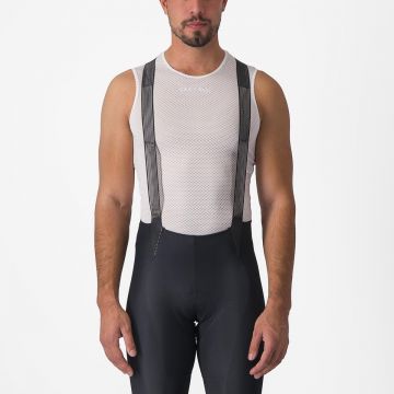 Castelli - bluza de corp fara maneci - Pro Mesh 2.0 Sleeveless - 15-28 gr C - alb