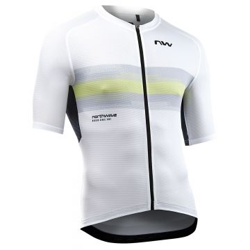 Northwave - tricou ciclism maneca scurta - Force EVO Jersey Short Sleeve - White | Matcha