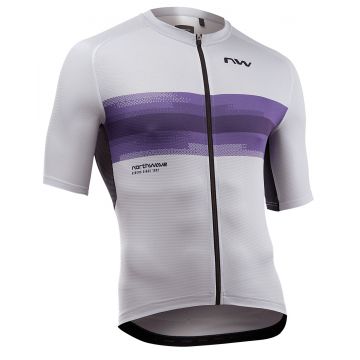 Northwave - tricou ciclism maneca scurta regular fit - Force Evo - gri deschis | mov Dark Purple Northwave - tricou ciclism maneca scurta regular fit - Force Evo - gri deschis | mov Dark Purple