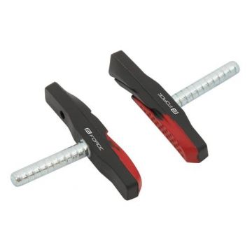Saboti frana Force cu pin 70mm, Negru/Rosu