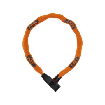 Abus - antifurt bicicleta - lant cu cheie - Catena 6806K/85 - portocaliu
