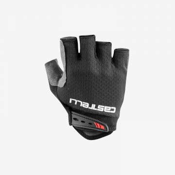 Castelli - manusi ciclism degete scurte copii - Entrata V Kid Glove - negru deschis