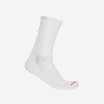 Castelli - sosete ciclism - A/C 18 Sock - alb