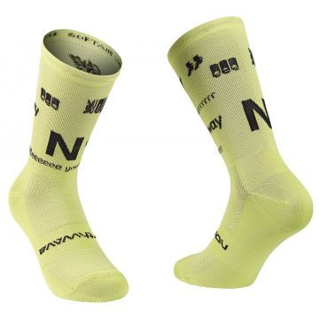 Northwave - sosete ciclism - Type - inaltime 18 cm - verde Cool Matcha | negru