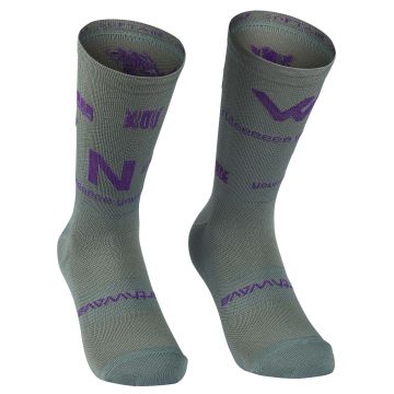 Northwave - sosete ciclism - Type Sock - Sage | Dark Purple