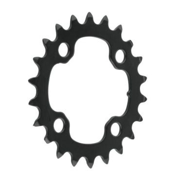 Placa pedalier Force 22T Cr-Mo, Neagra