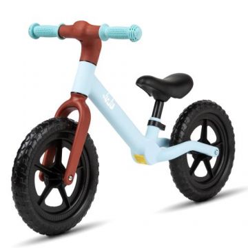 Bicicleta Balance fara pedale pentru copii Juju Fun Cruiser, varsta 2-4 ani, ajustabila 2 pozitii, Albastra