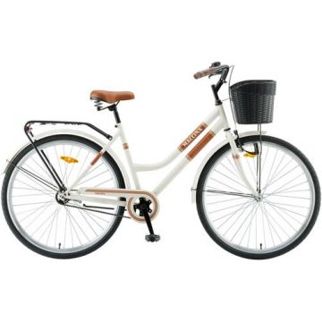 Bicicleta Oras Maccina Caravelle, roti  28inch, frana V-Brake, cadru otel, Bej