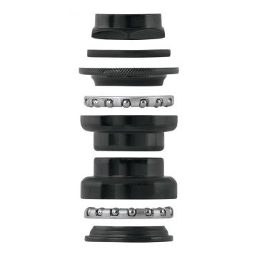 Cuvetarie Force 22.2mm cu filet Fe, Negru