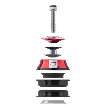 Cuvetarie Force Ahead 1.1/8 Al con 15mm, Negru